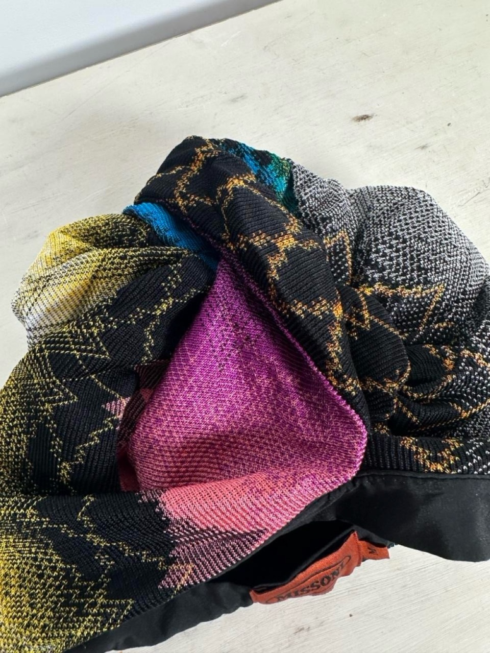 Missoni Chevron Turban Hat - Picture 8 of 8